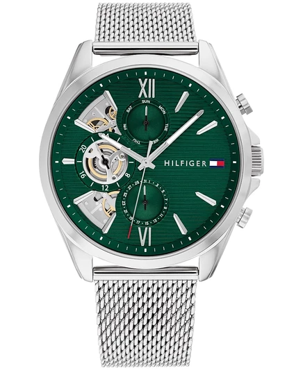 Мужские часы Tommy Hilfiger Multifunction, серебристые