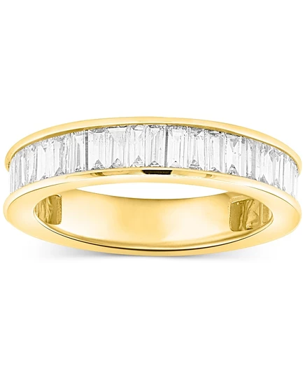Кольцо Forever Grown Diamonds лаб. багет 1 карат, желтое
