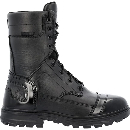 Водонепроницаемые ботинки ROCKY Men's Jump Boot Pro для общественных нужд черного цвета