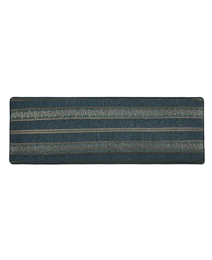 Декоративная подушка J Queen New York Nancy Bolster, 15 x 52 дюйма, синяя