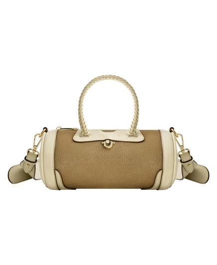 Женская мини-дуффель True Religion Suede Mini Duffel, бежевый