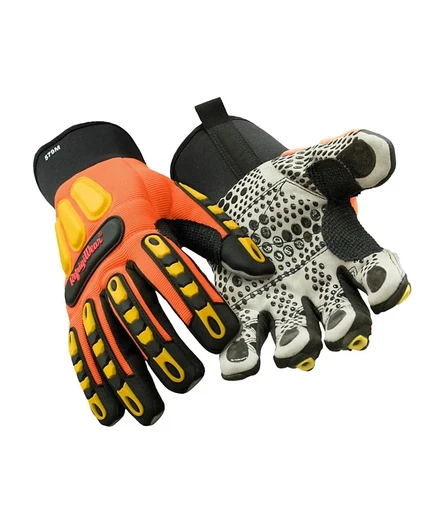 Мужские защитные перчатки RefrigiWear HiVis, оранжевые