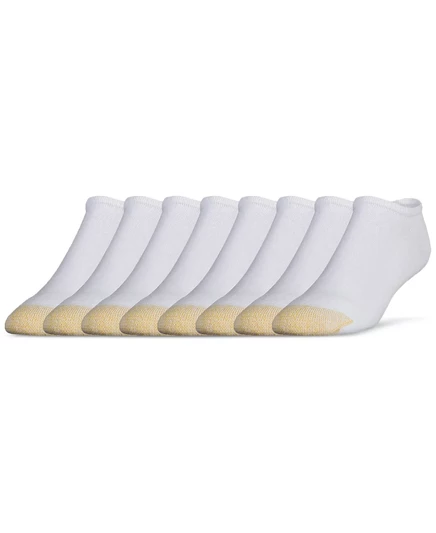 Мужские следки Gold Toe 8 пар, белые
