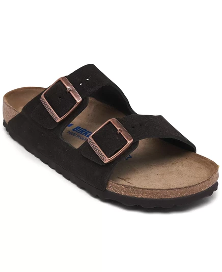  Женские замшевые босоножки Arizona с мягкой стелькой от Finish Line brown, mocha