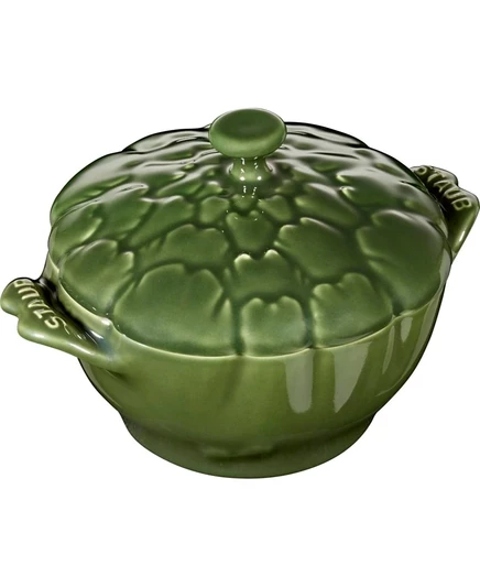 Кокот Staub Petite Artichoke, 470 мл, зеленая