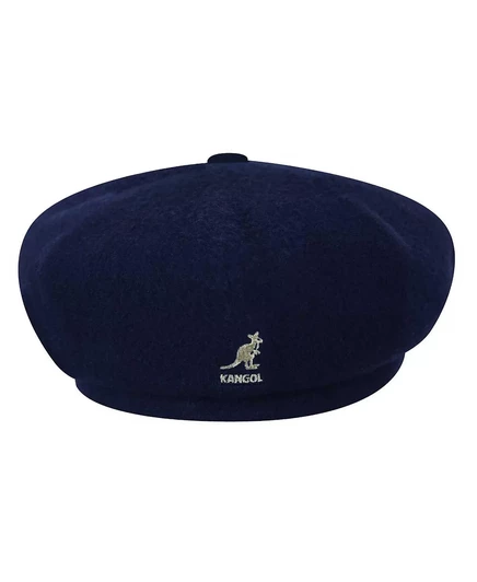 Мужская шерстяная кепи Kangol Spitfire Newsboy, тёмно-синяя