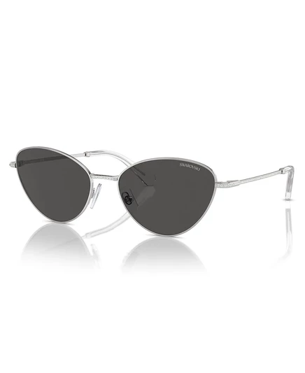 Женские солнцезащитные очки Swarovski SK7014, серебристые