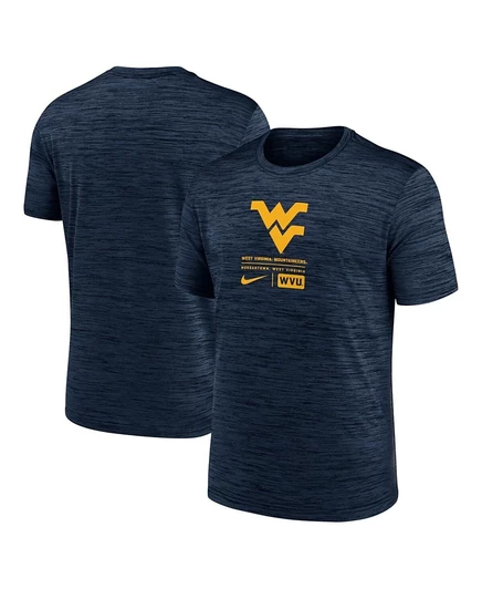 Мужская футболка Nike West Virginia Mountaineers, синяя