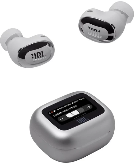 Беспроводные наушники JBL Live Buds 3 серебристого цвета