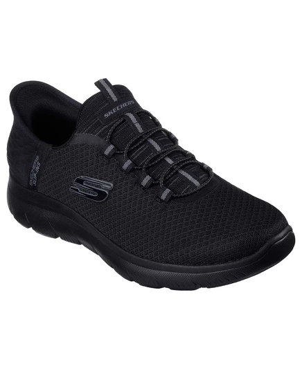 Мужские кроссовки Skechers Summits Slip-Ins широкие, черные