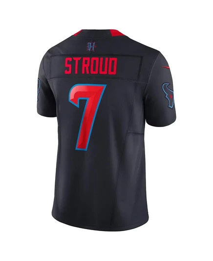 Мужская футболка Nike C.J. Stroud Navy Houston Texans 2nd Alternate Vapor F.U.S.E. Limited. navy