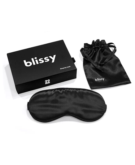 Маска для сна из чистого шелка BLISSY