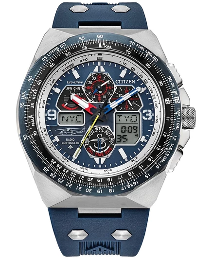 Мужские часы Citizen Skyhawk Promaster 46 мм, синие