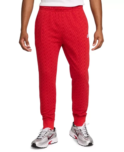  Мужская спортивная одежда Club Monogram Joggers для бега трусцой  unvred/whi