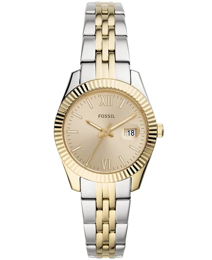 Женские мини-двухцветные часы-браслет Fossil Scarlette Mini 32 мм