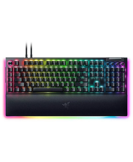 Механическая игровая клавиатура BlackWidow V4 Pro с цветностью RGB black