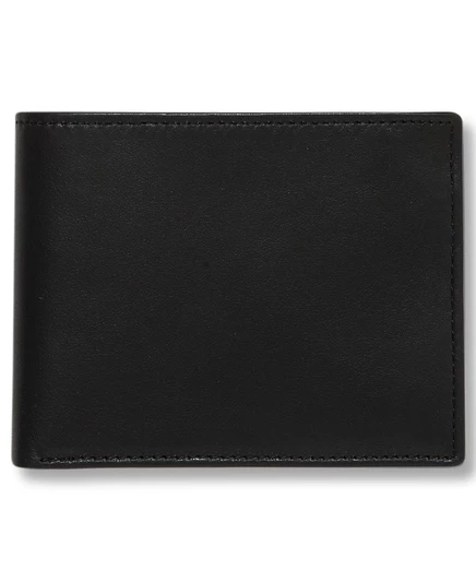 Мужской кожаный кошелек Perry Ellis Portfolio супертонкий, черный