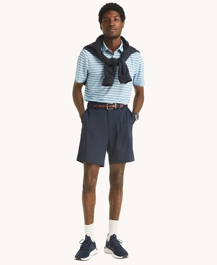 Мужские спортивные шорты Nautica Slim Fit 8,5″, синие