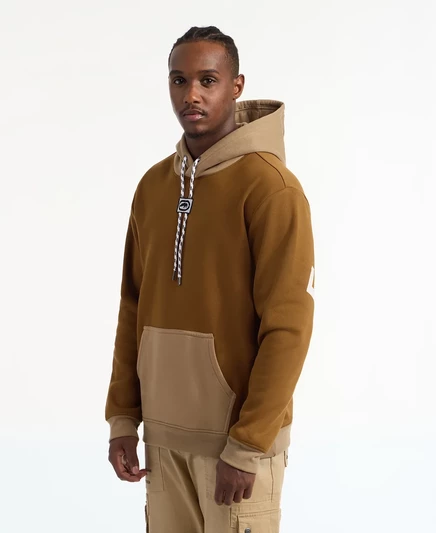 Мужское худи Ecko Unltd. Back Stack, коричневое