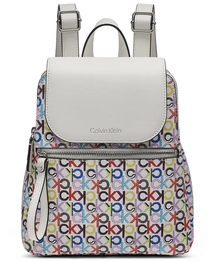 Женский рюкзак Calvin Klein Garnet Signature, белый