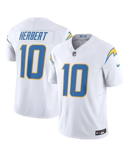 Мужская футболка Justin Herbert Los Angeles Chargers Vapor F.U.S.E. Limited от Justin Herbert. white