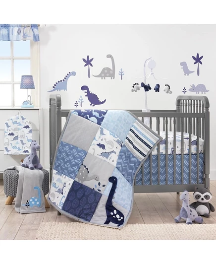 Комплект для кроватки Bedtime Originals Roar, синий