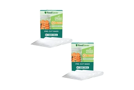 Пакеты вакуумные Foodsaver 0,95 л, 43 шт.×2, прозрачные