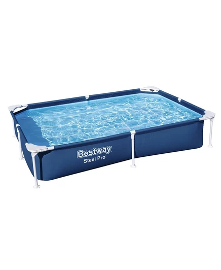 Прямоугольный открытый плавательный бассейн Bestway Steel Pro 87 