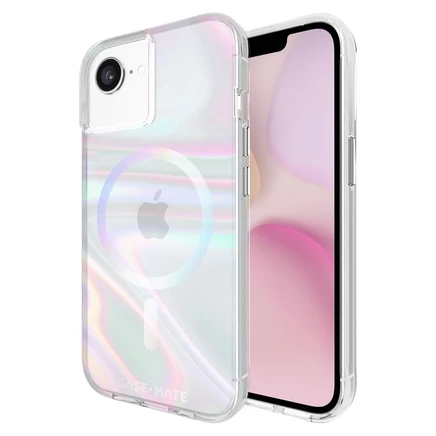 Чехол-накладка Soap Bubble MagSafe Case для Apple IPSE2025 / iPhone 15 / iPhone 14 / iPhone 13 multi