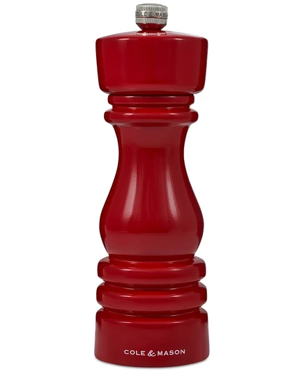 Мельница для соли Cole & Mason London Classic 18 см, красная