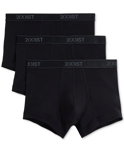 Мужские трусы 2xist Essential, бриф, 3 шт., черные