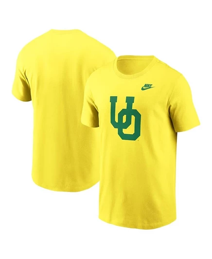 Мужская футболка Nike Oregon Ducks Legacy, желтая