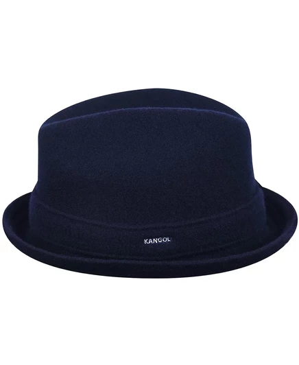 Мужская шерстяная фетровая шляпа Kangol Player dark blue