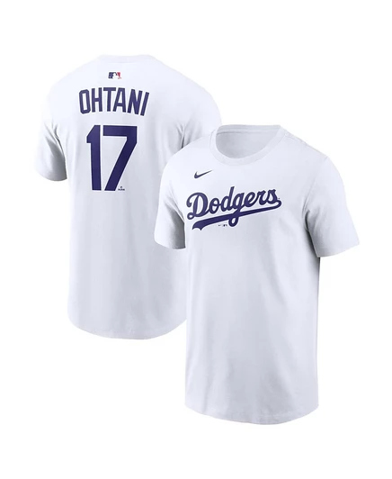 Мужская футболка Nike Ohtani Dodgers, белая