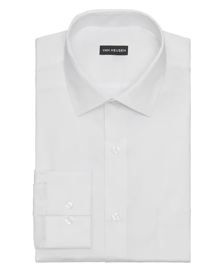 Мужская защитная рубашка Van Heusen обычного покроя на каждый день white