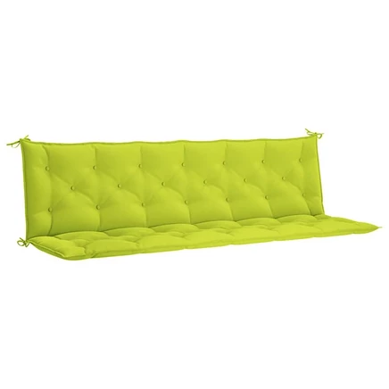 Подушка на скамью vidaxl oxford 200×(50+50)×7 см, зеленая