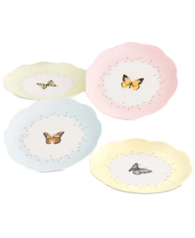 Набор десертных тарелок Lenox Butterfly Meadow, 4 шт.