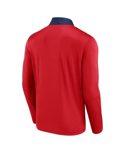 Мужской свитшот Fanatics St. Louis Cardinals с 1/4 молнией, красный
