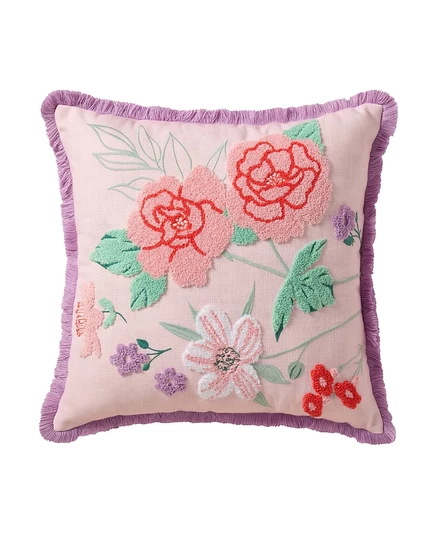 Декоративная подушка Hallmark Bloom 46×46 см, разноцветная