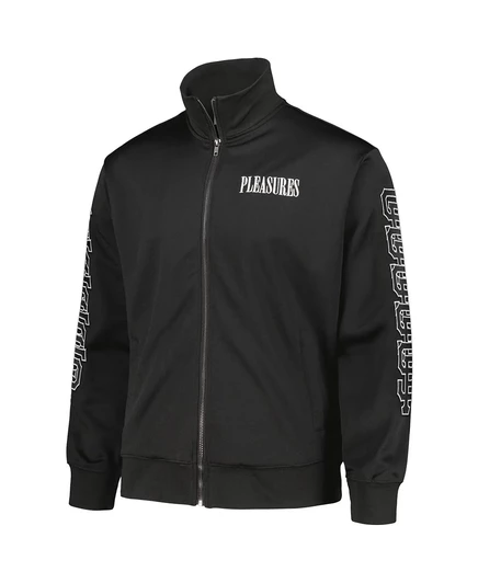 Мужская черная спортивная куртка PLEASURES San Francisco Giants Pitcher на молнии black