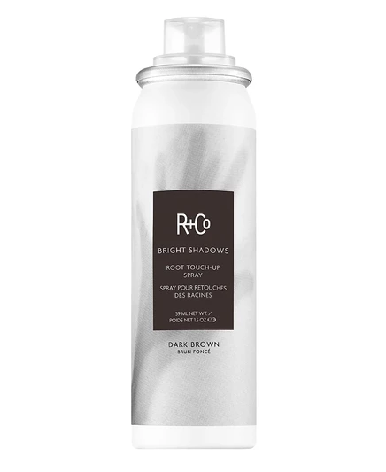 R+Co Bright Shadows Спрей для подкрашивания корней темно-коричневого цвета, 1,5 унции коричневого