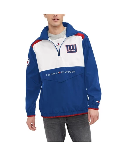 Мужская худи tommy hilfiger carter с полу-молнией, синяя