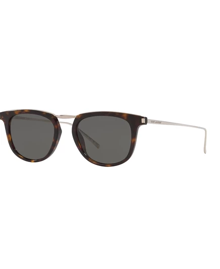 Унисекс солнцезащитные очки Saint Laurent SL753, коричневые