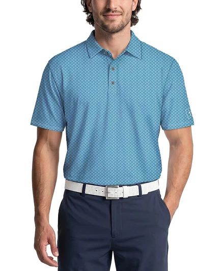 Мужское поло PGA TOUR Essential Geo, фаянсовое