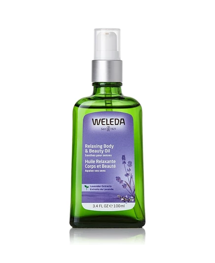 Расслабляющее масло для тела и красоты Weleda, 3,4 унции, бесцветное