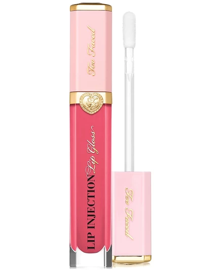 Блеск для губ too faced lip injection 6.5 мл, розовый