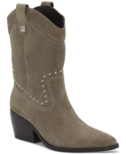  Женские ковбойские сапоги Cesiet с заклепками caribou suede