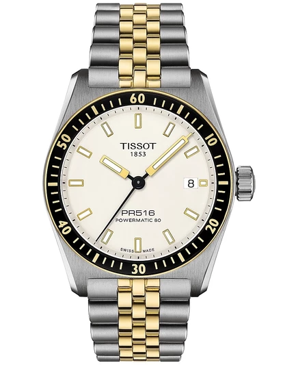 Мужские часы Tissot PR516 Powermatic 80 автомат, 38 мм