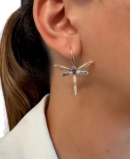 Ювелирный набор Le Vian Ombré «Стрекоза», 14k золото