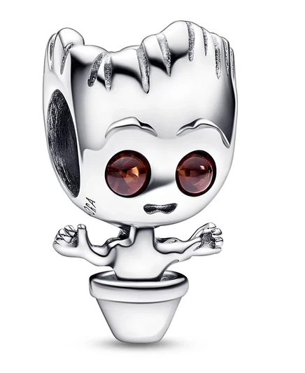 Шарм Pandora Dancing Groot, серебряный